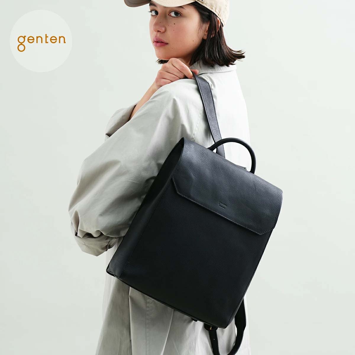 genten（ゲンテン） ミネルヴァ リュック 44021 本革 リュックサック