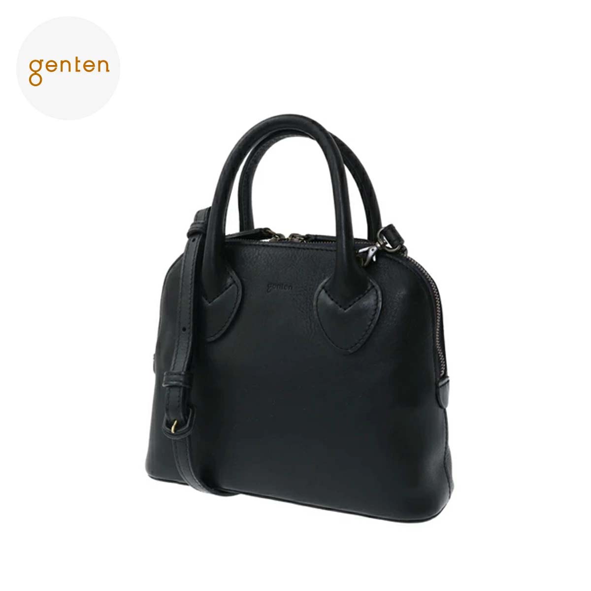 genten（ゲンテン） genten 44025 ミネルヴァ ミニボストン 本革 