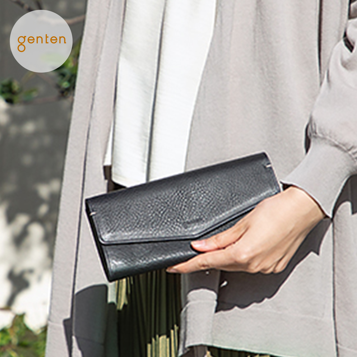 Yahoo Genten ギャルソン財布 レディース genten ゲンテン トスカ