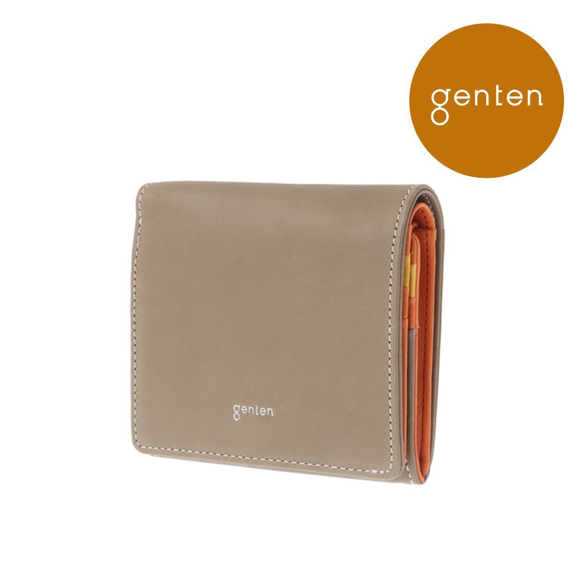 ゲンテン genten ピアチェーレ 二つ折りBOX財布 44298 本革 二つ折り財布 BOX財布 レディース 本革財布｜genten-shop｜21