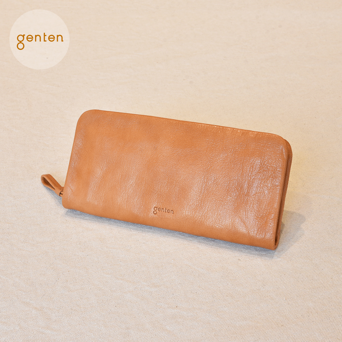 genten（ゲンテン） ゴートベーシック ラウンド長財布 44350 本革 長 
