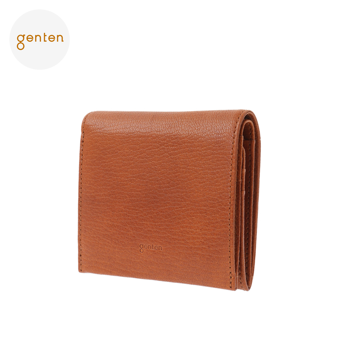 genten（ゲンテン） genten 44355 ゴートベーシック 2つ折り財布 本革