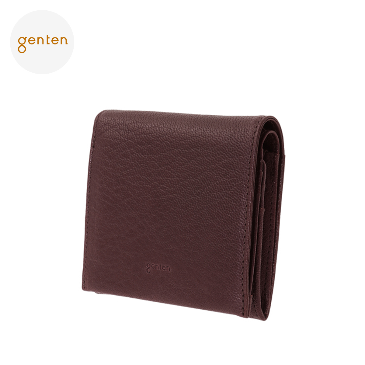 genten（ゲンテン） genten 44355 ゴートベーシック 2つ折り財布 本革