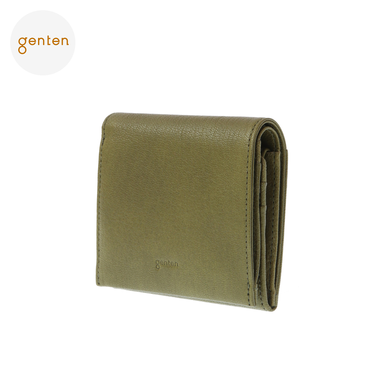 genten（ゲンテン） genten 44355 ゴートベーシック 2つ折り財布 本革