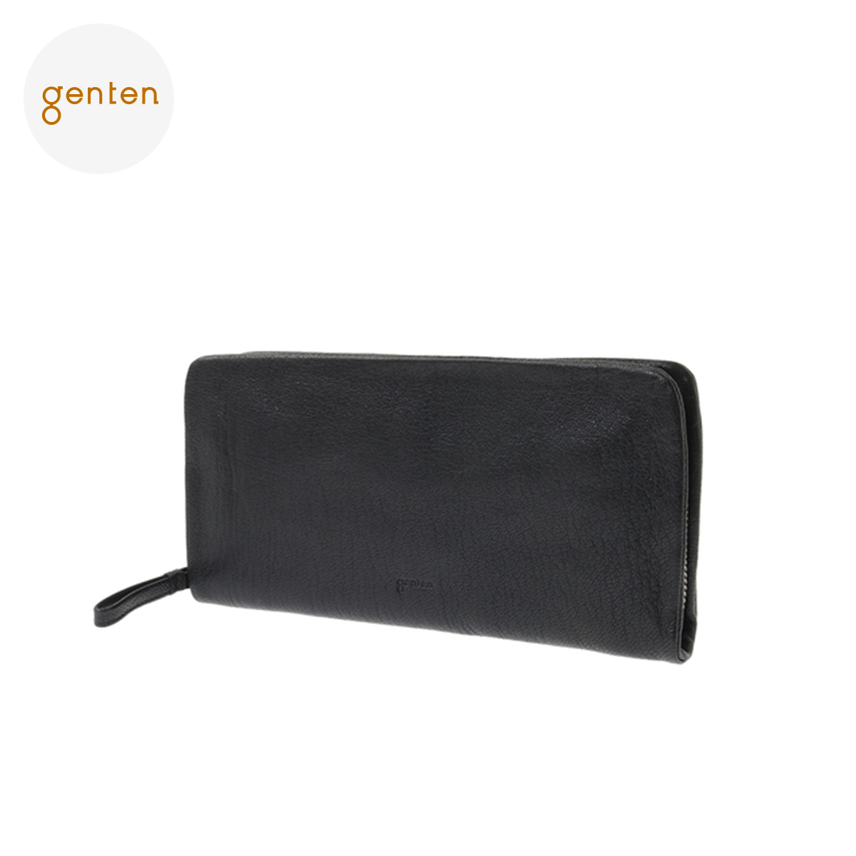 genten（ゲンテン） genten 44360 ゴートベーシック ラウンド長財布 本 