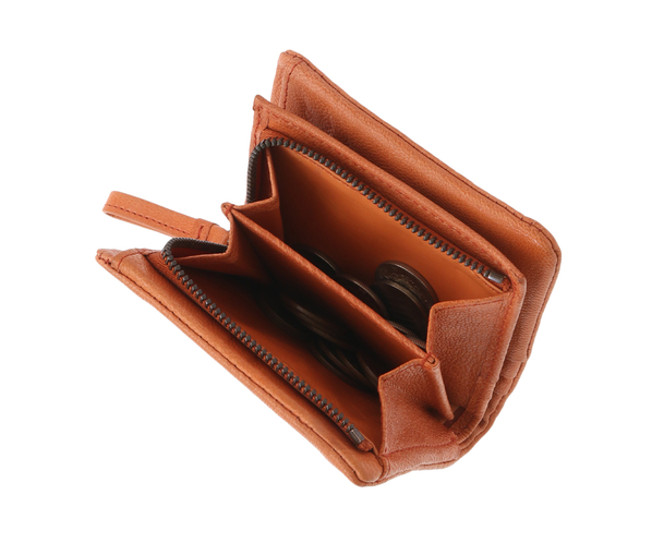 genten（ゲンテン） genten 44364 ゴートベーシック 二つ折り財布 本革