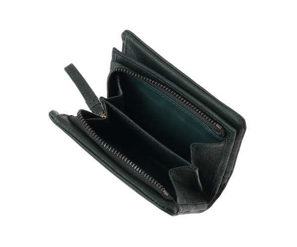 genten ゴートベーシック 二つ折り財布 ブラック ゴートベーシック 二つ折り財布｜商品一覧 | 革財布、バッグの