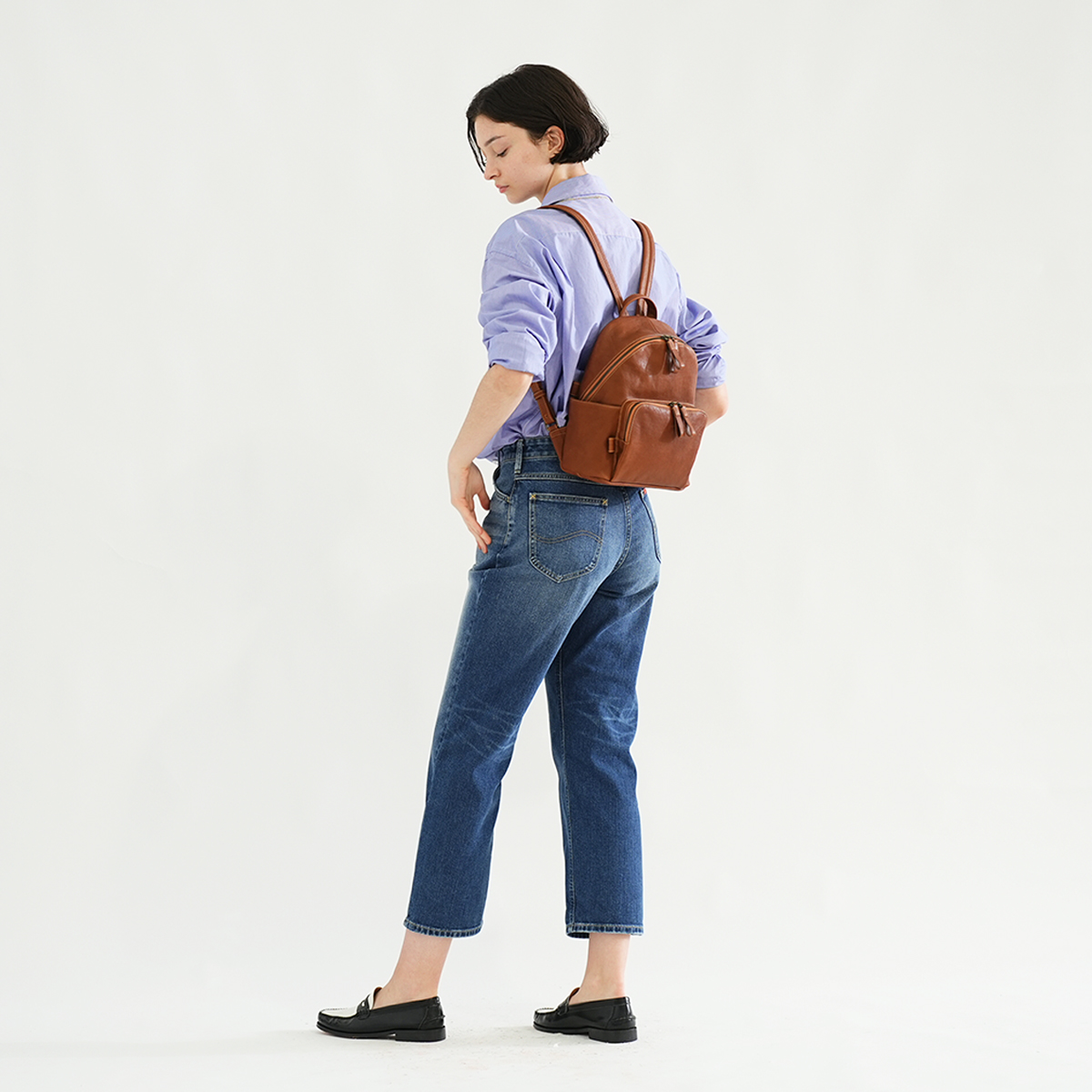 genten（ゲンテン） genten 44536 エキップライト リュック 小 本革