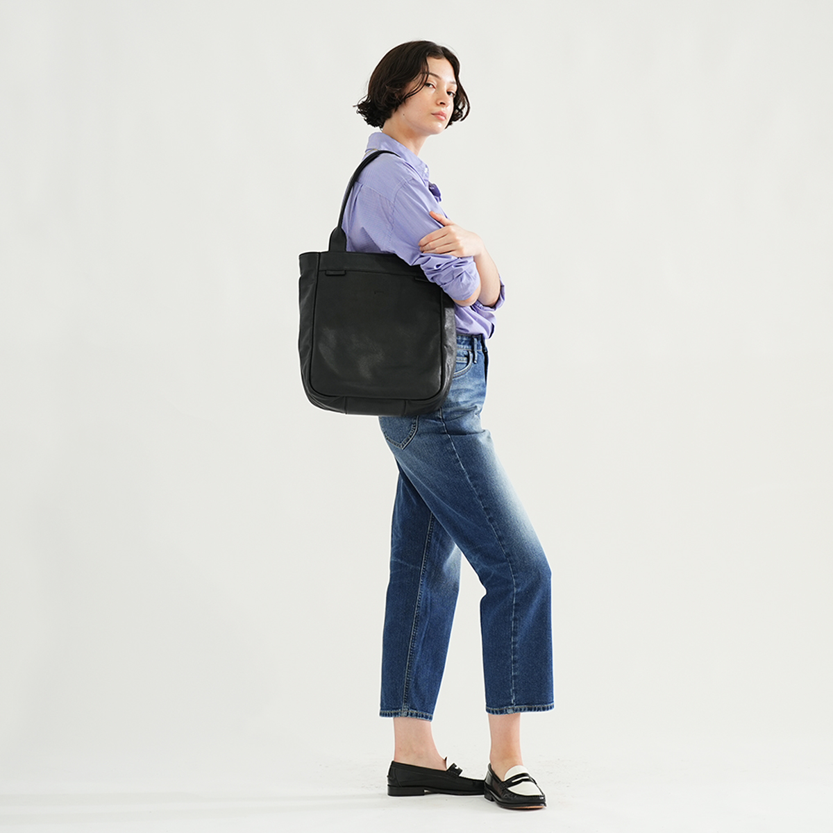 genten（ゲンテン） genten 44537 エキップライト A4トートバッグ 本革 