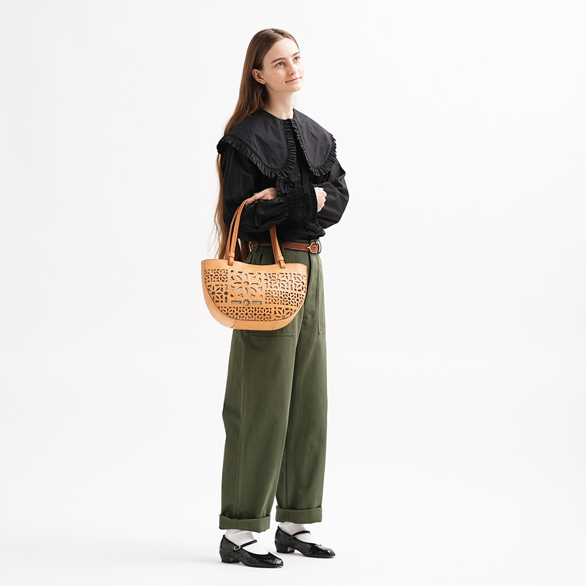 genten（ゲンテン） genten 44585 セイルカットワーク トートバッグ 本