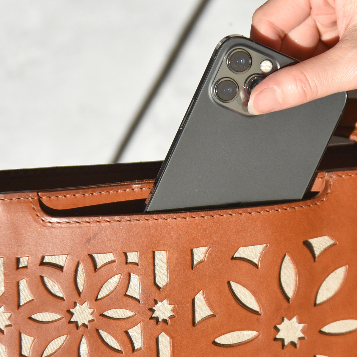 genten　ビジネスバッグ genten（ゲンテン） genten 44587 セイルカットワーク ショルダー