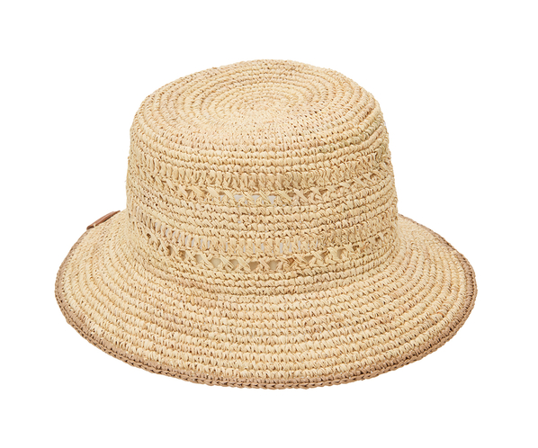 genten（ゲンテン） genten 44602 リネア ハット 本革 ラフィア 帽子