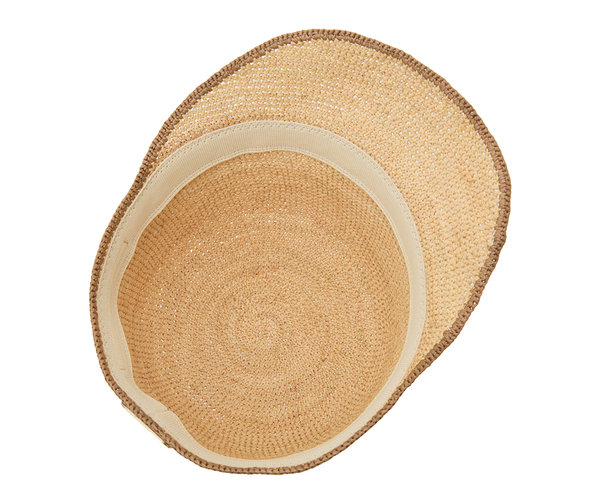 genten（ゲンテン） genten 44603 リネア キャップ 本革 ラフィア 帽子