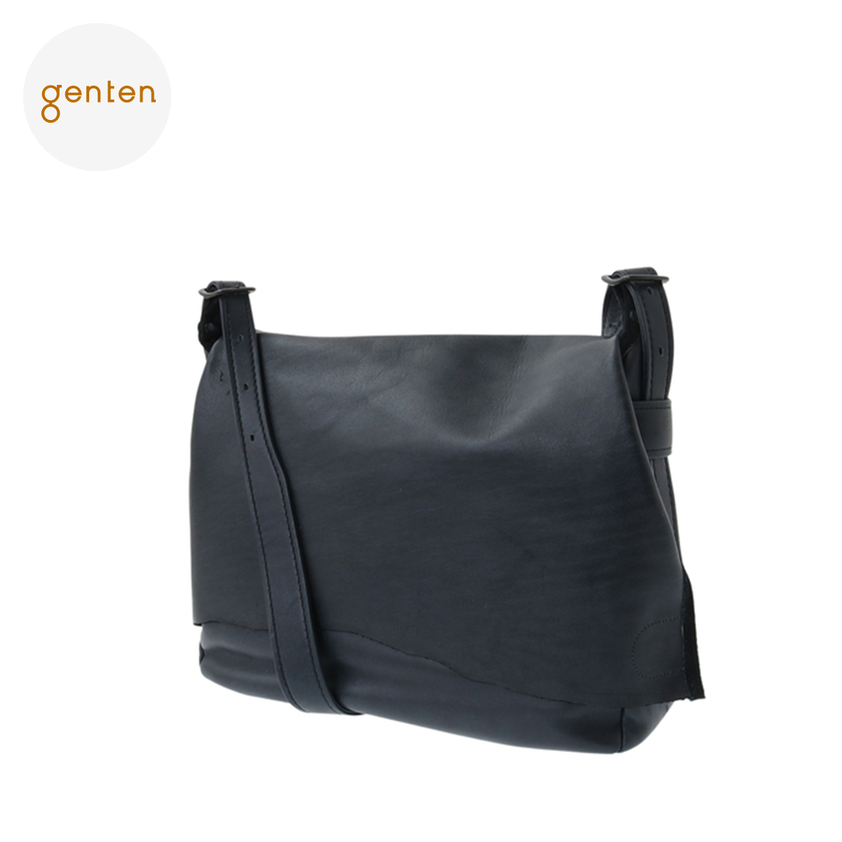 genten（ゲンテン） genten 44612 ホースレザーバッグ A4ショルダー 本 