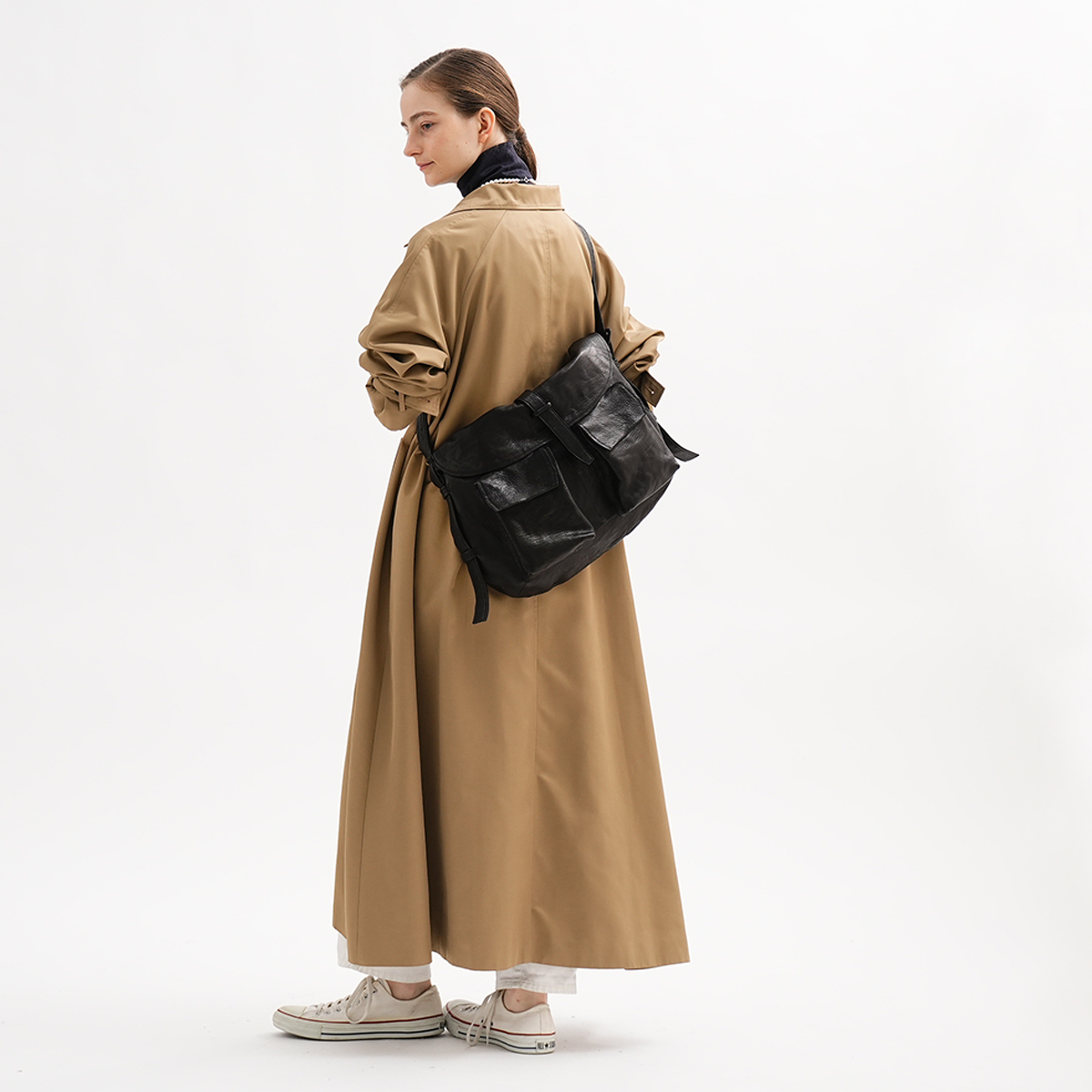 genten（ゲンテン） genten 44635 ゴートシュリンク かぶせ付 