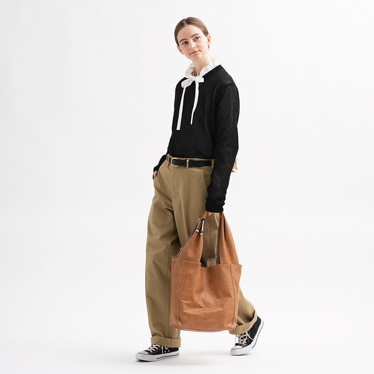 genten（ゲンテン） genten 44710 ピアット 大 本革 トートバッグ 