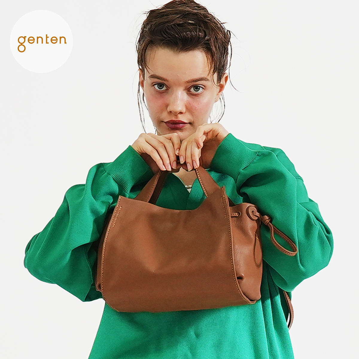 genten ゲンテン 44761 ソーロフィーネ ショルダーバッグ 本革 genten ゲンテン 44761 ソーロフィーネ ショルダーバッグ 本革