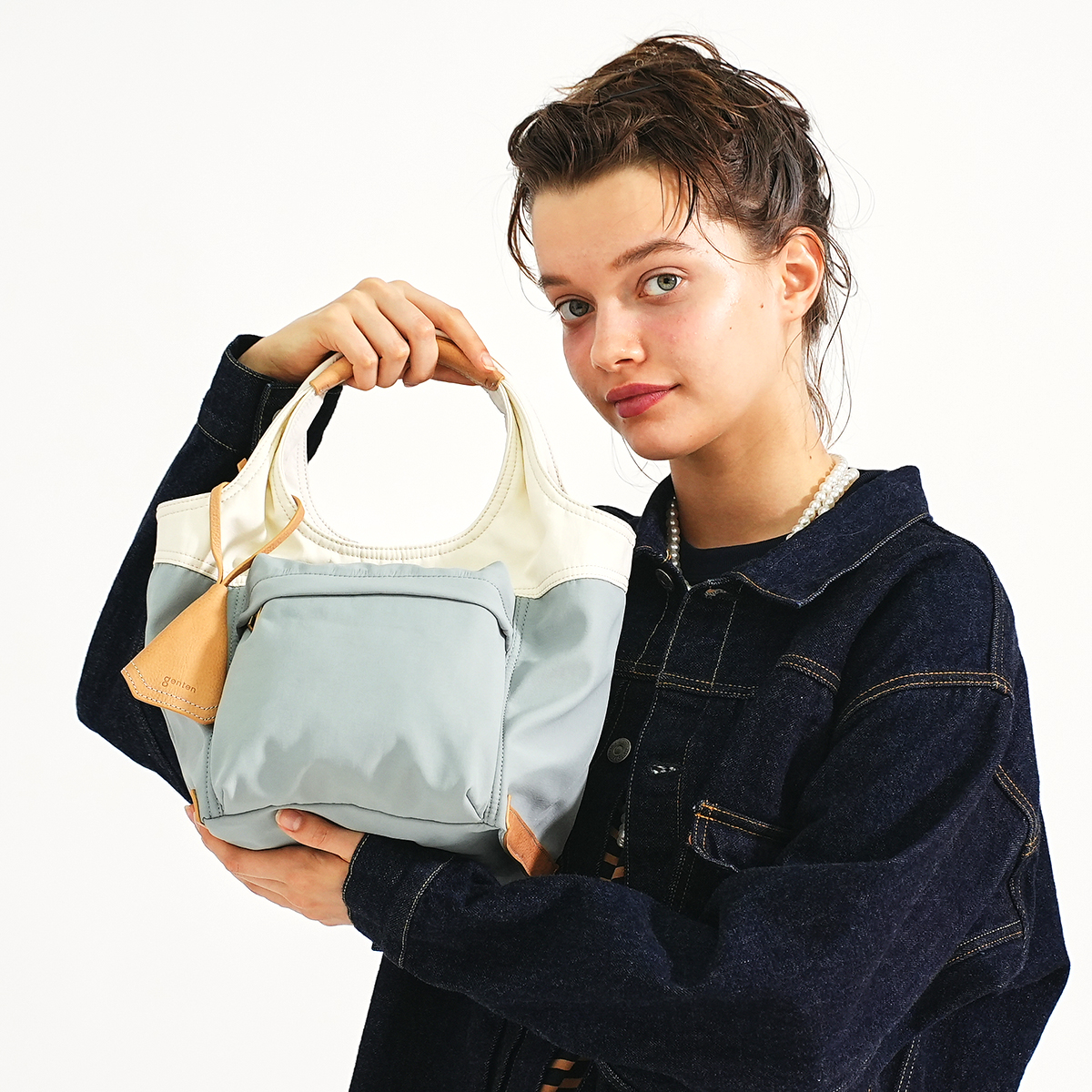genten（ゲンテン） genten 44796 ステッラ トートバッグ 小 本革