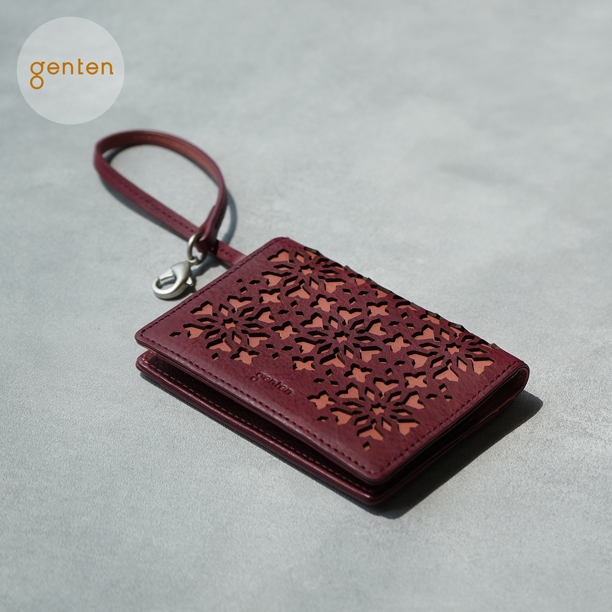 genten（ゲンテン） genten 44813 レイド パスケース 本革財布 