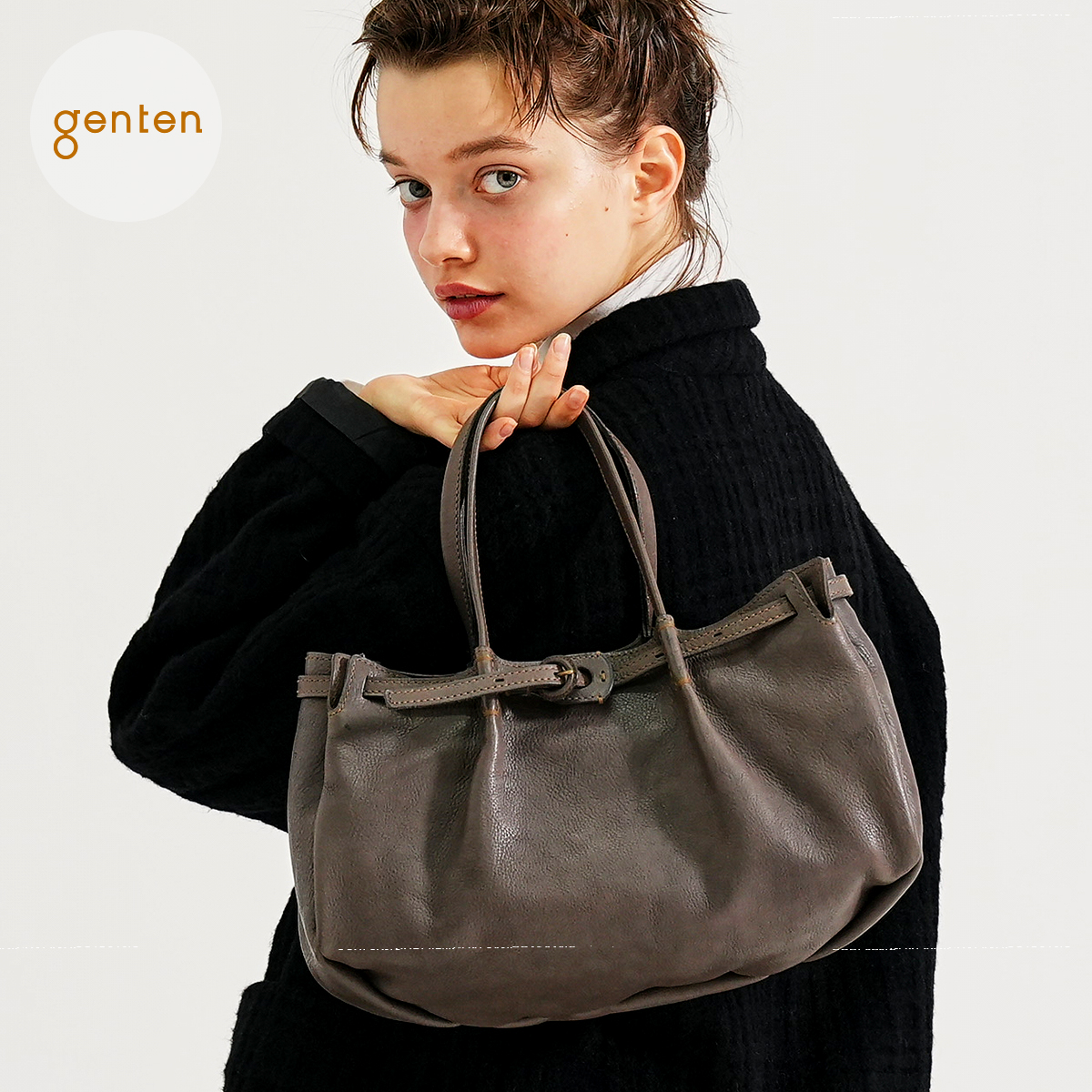 genten（ゲンテン） genten 44831 リラサート ハンドバッグ 本革 