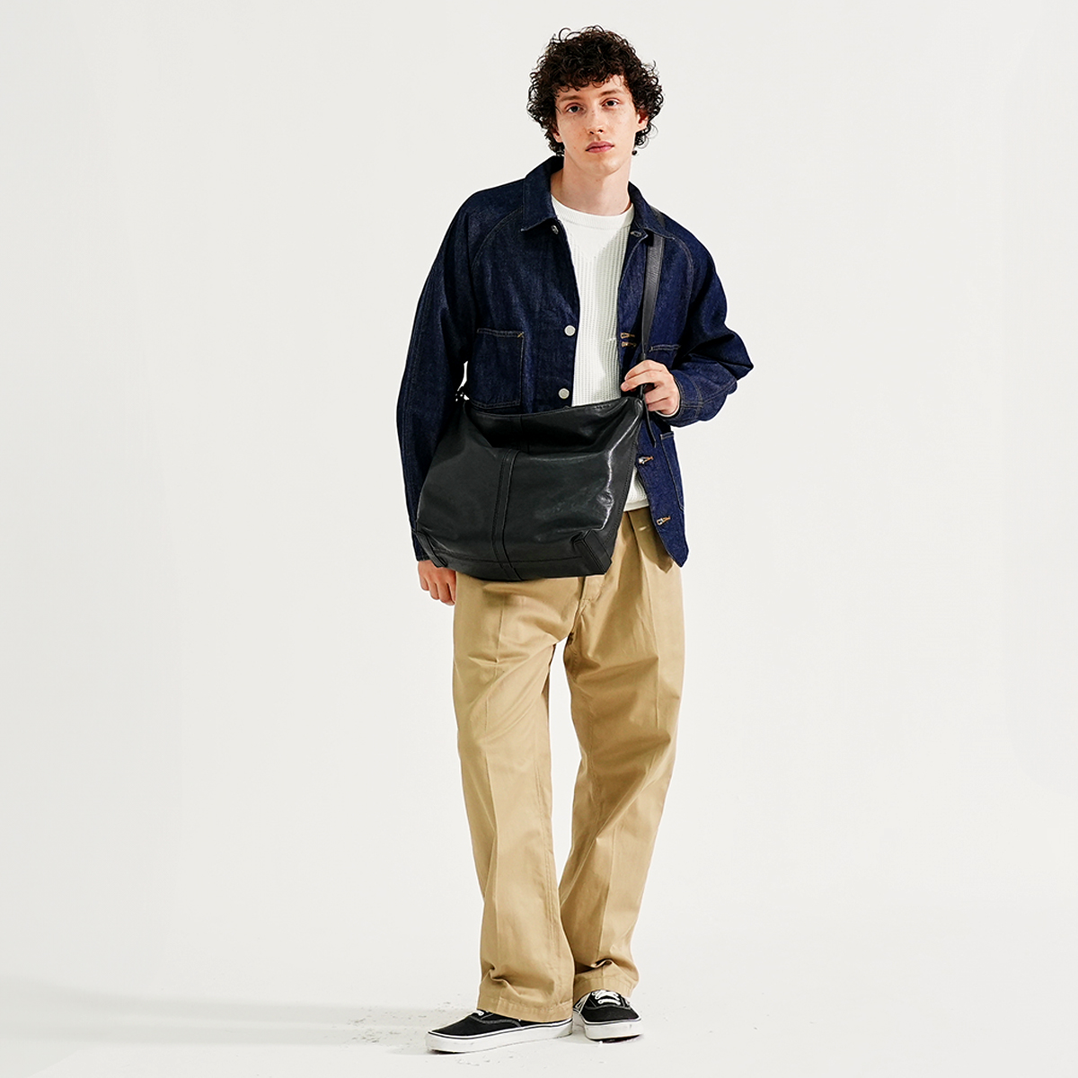 genten（ゲンテン） genten 44855 ライトシープ ショルダーバッグ 大