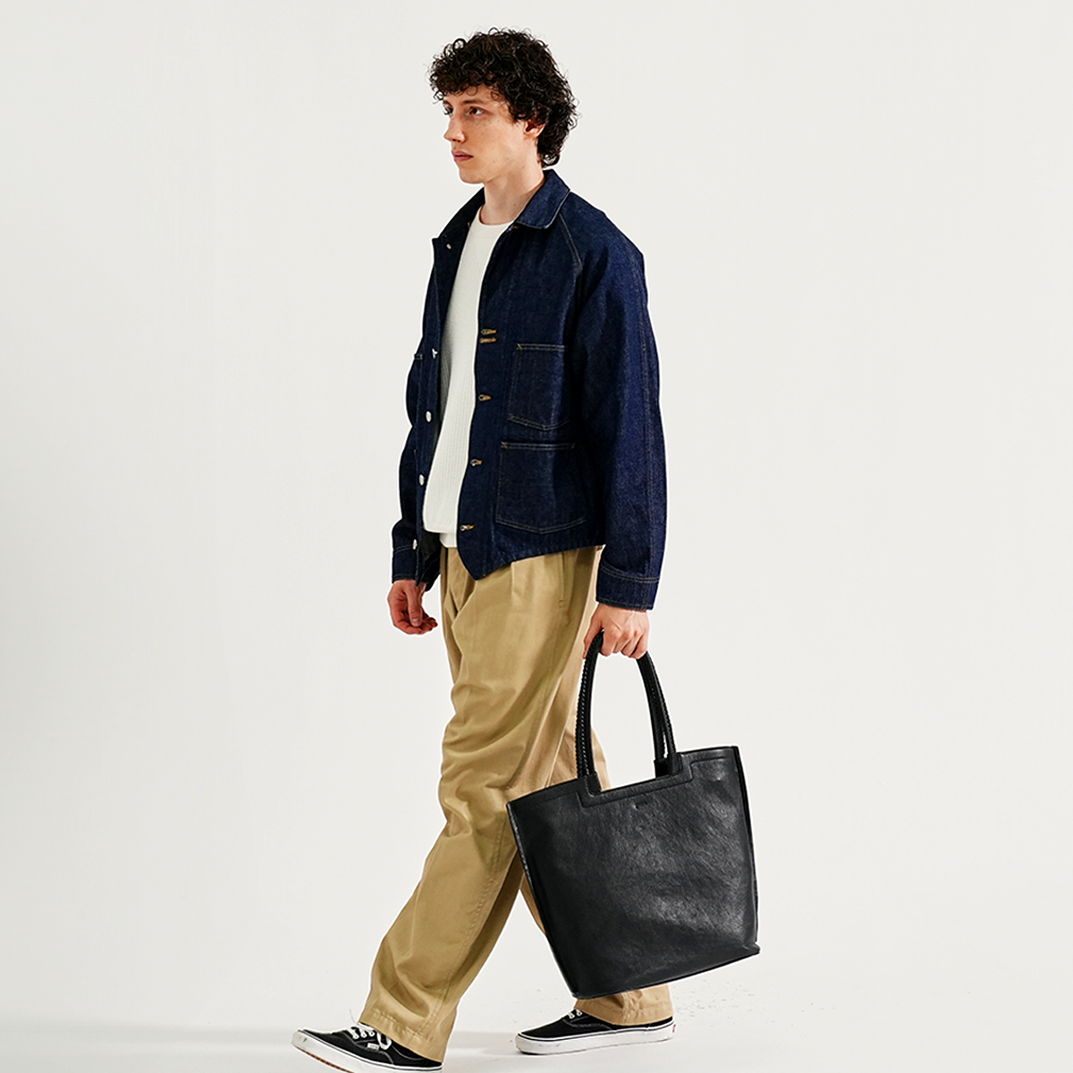 genten（ゲンテン） genten 44860 ゴートマキシ トートバッグ 本革