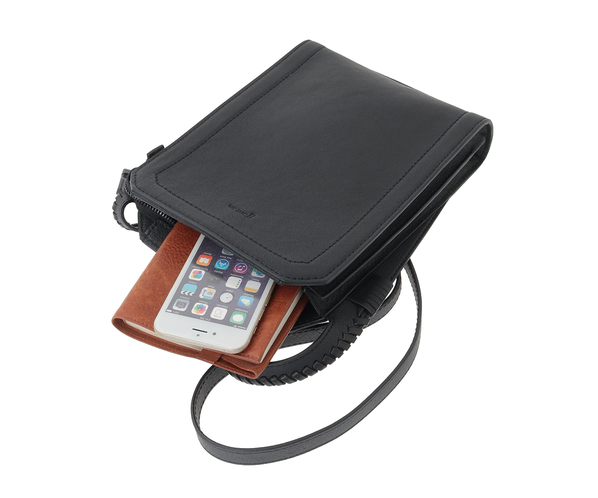 美品gentenレザーショルダーバッグ genten（ゲンテン） genten 44862 ゴートマキシ ミニショルダー 本革