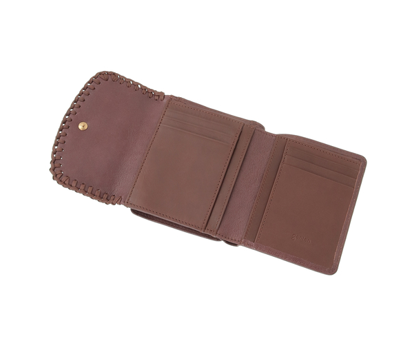 genten（ゲンテン） genten 44871 ウールシープソフト 二つ折り財布 本