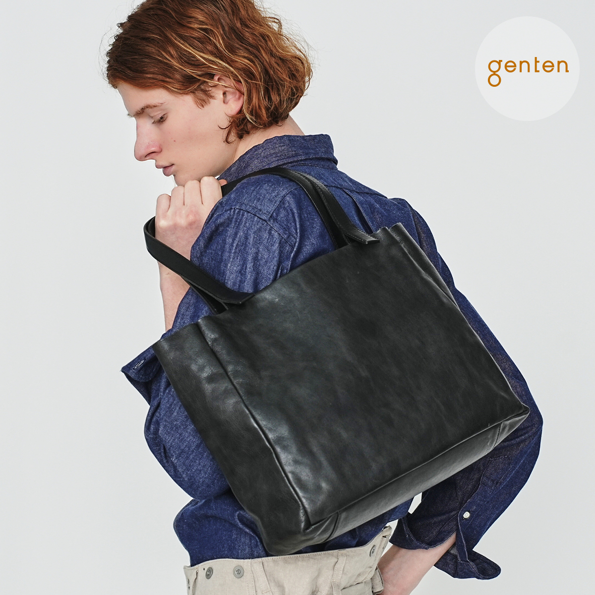 genten（ゲンテン） genten 44920 ルヴィド A4トートバッグ 本革