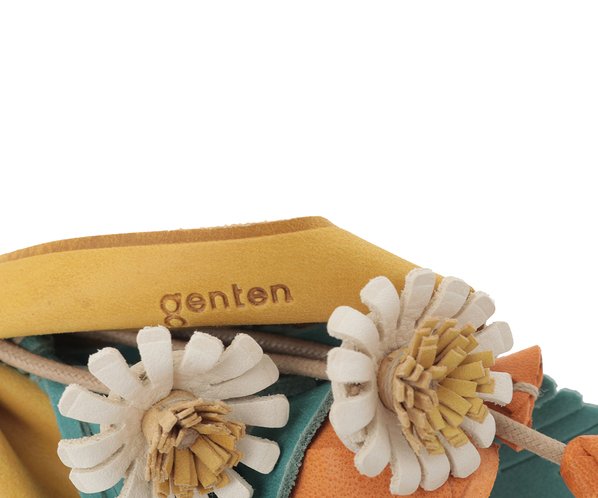 genten（ゲンテン） genten 44981 サンクスチャーム キイロの花束 本革