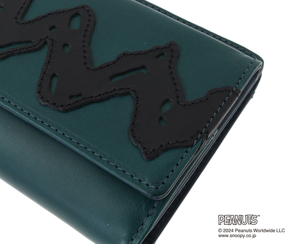 genten（ゲンテン） genten 46121 PEANUTS ジグザグウォレット革小物