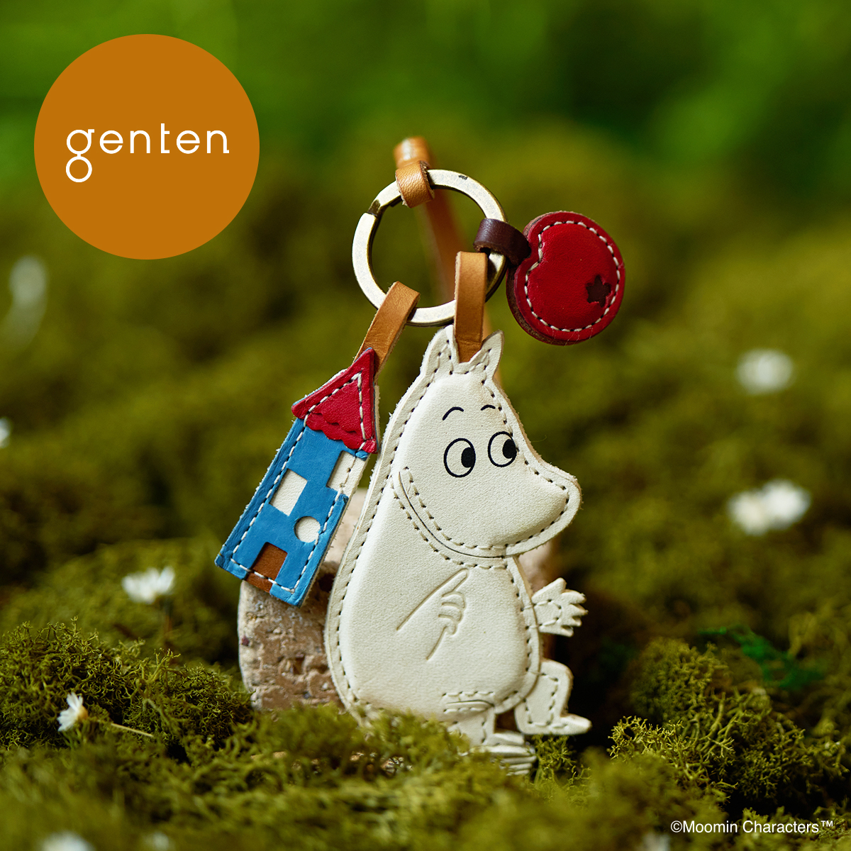 genten　ゲンテン　レザーチャーム　キーホルダー　　茶白ハチワレ 楽天市場】【ゲンテン公式】 genten 40862 ゲンテン ワクワク