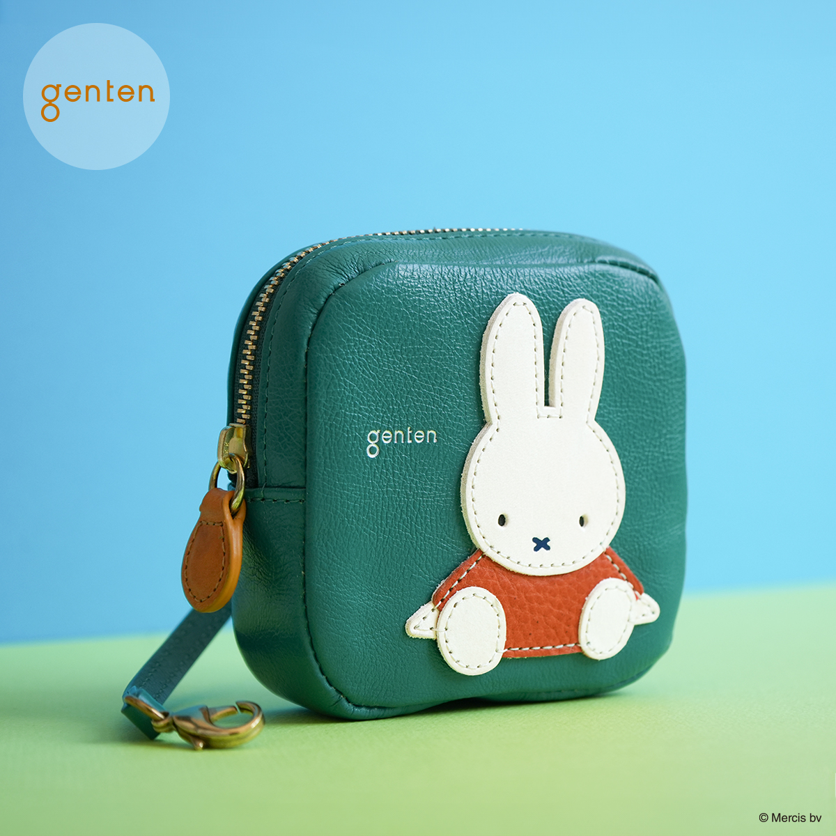 genten ゲンテン 46153 miffy collection ポーチ「ミッフィー