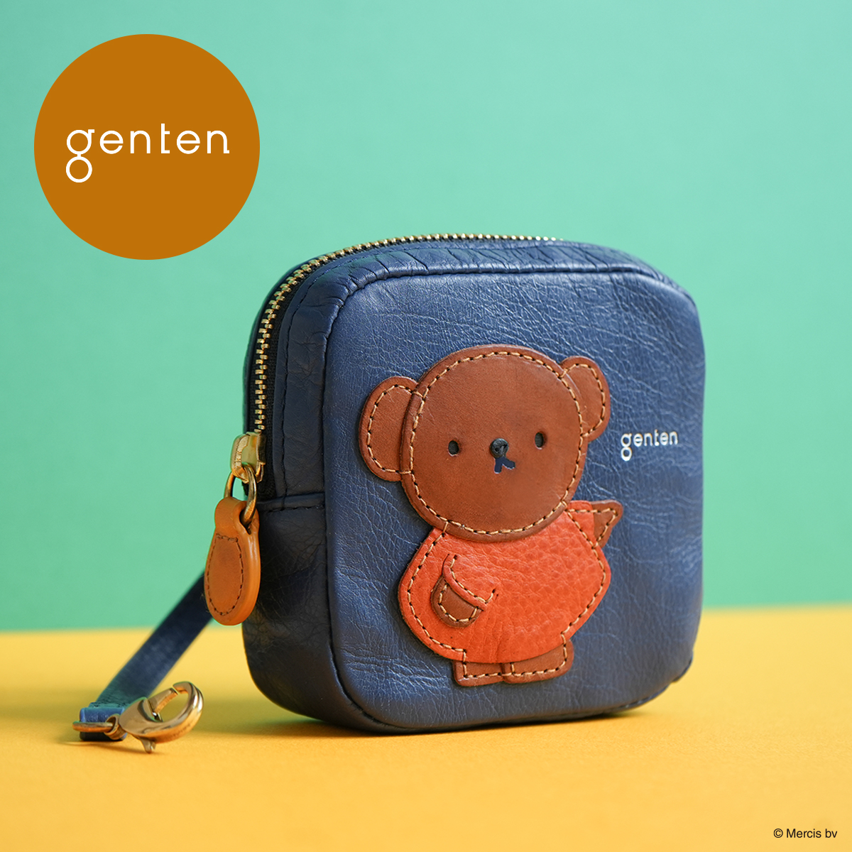 genten ゲンテン ワクワクチャーム イノシシ 40793 革小物