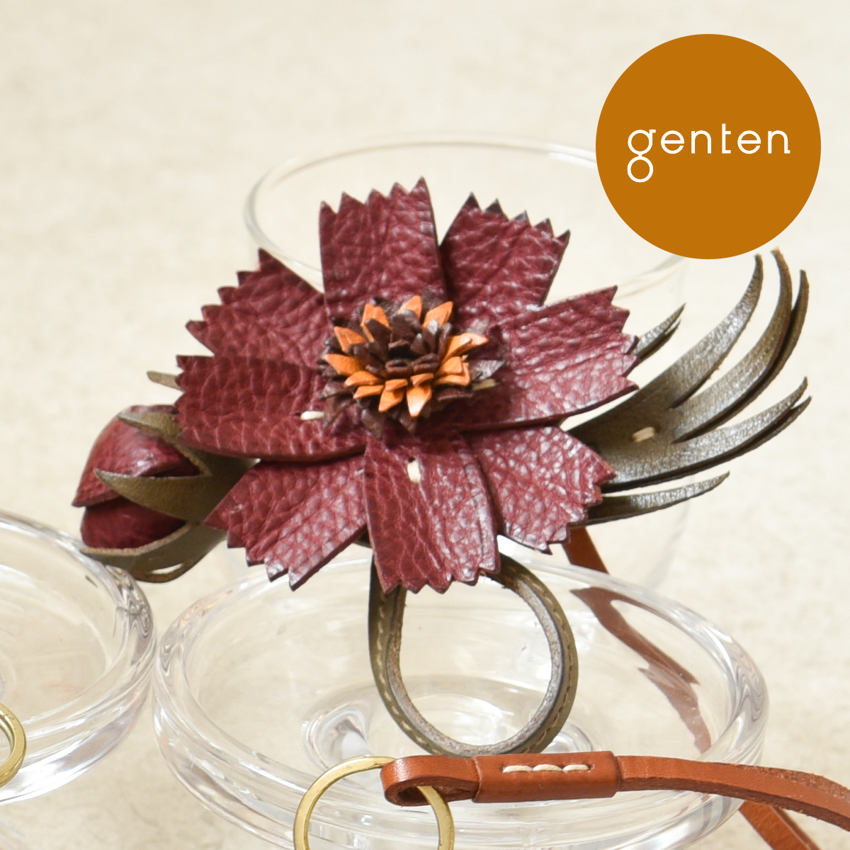 genten（ゲンテン） genten 43898 エヴァーチャーム コスモス 本革 本