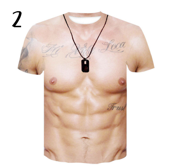 筋肉tシャツ メンズ おもしろい 3dデジタル プリント 半袖 Gb ジェントルブリーズ 通販 Yahoo ショッピング 筋肉tシャツ メンズ おもしろい 3dデジタル プリント 半袖 Gb ジェントルブリーズ 通販 Yahoo ショッピング
