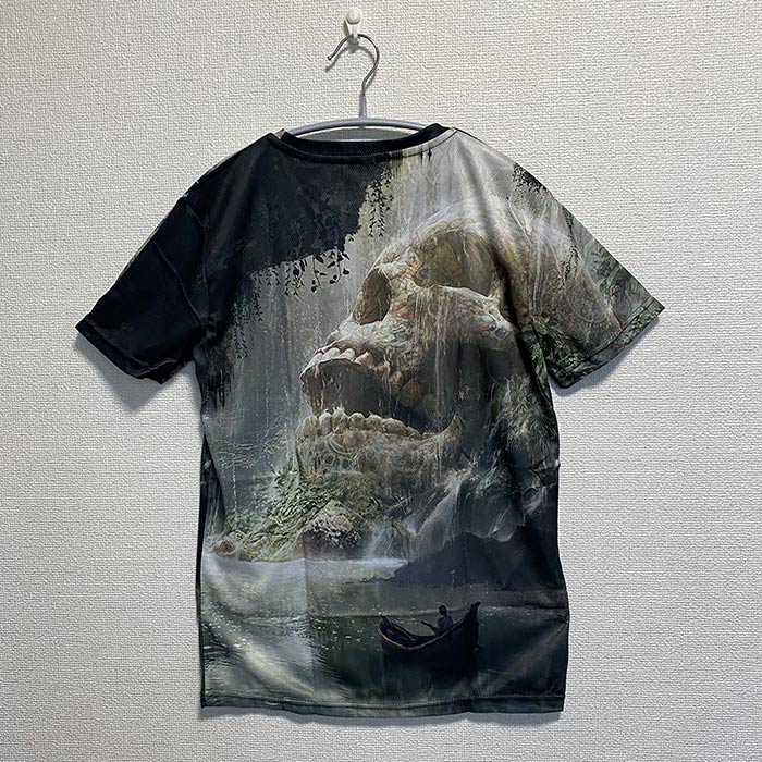 Tシャツ 骸骨 骨 スカル ドクロ 大好き 怖い 縁起がいい : ジェントル