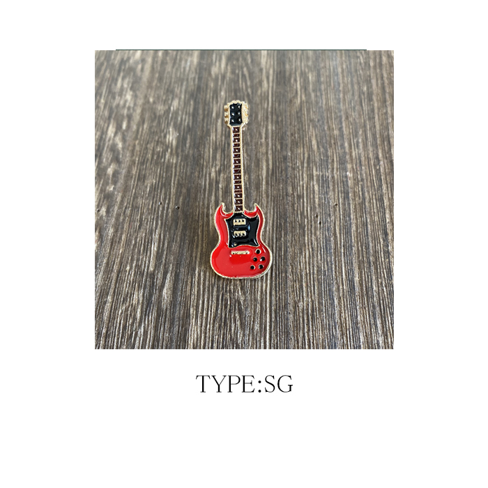 ギター テレキャスター レスポール Gibson YAMAHA SG ピンズ ピンバッジ ピンブローチ エレキギター ギター アクセサリー バッジ  :gb02052:ジェントルブリーズ 通販 