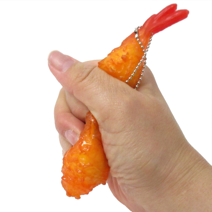 えびふらい エビフライ 揚げたて ストラップ プリプリサクサク