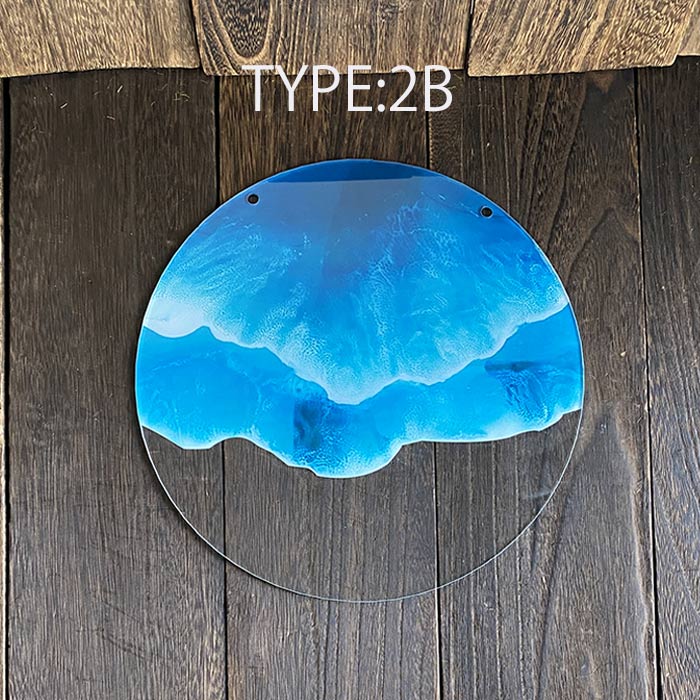 レジン製海の波デザインウォールフック