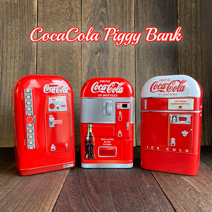 コカコーラ 自動販売機 貯金箱 cocacola ベンディングマシン 自販機型 