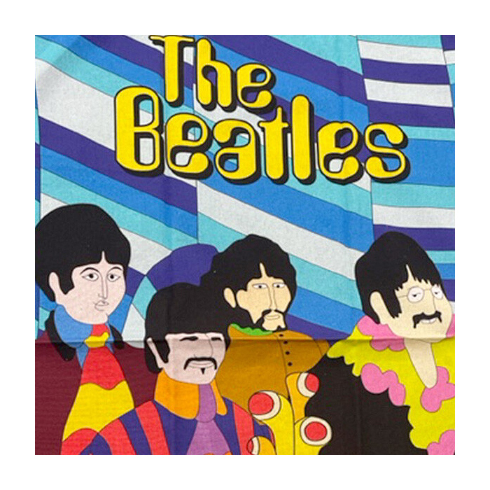 ビートルズ タオル ディッシュタオル アビーロード イエローサブ