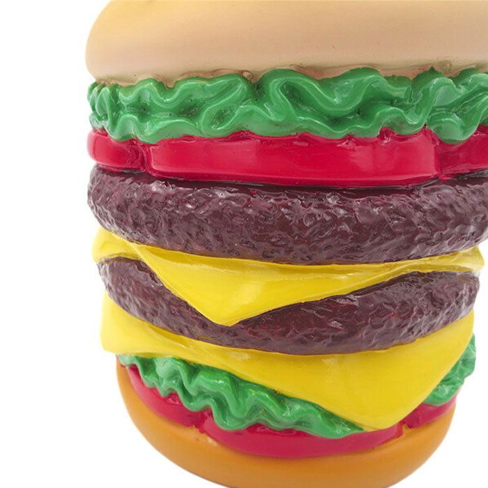 ハンバーガー 貯金箱 コインバンク ビッグマック レジン製