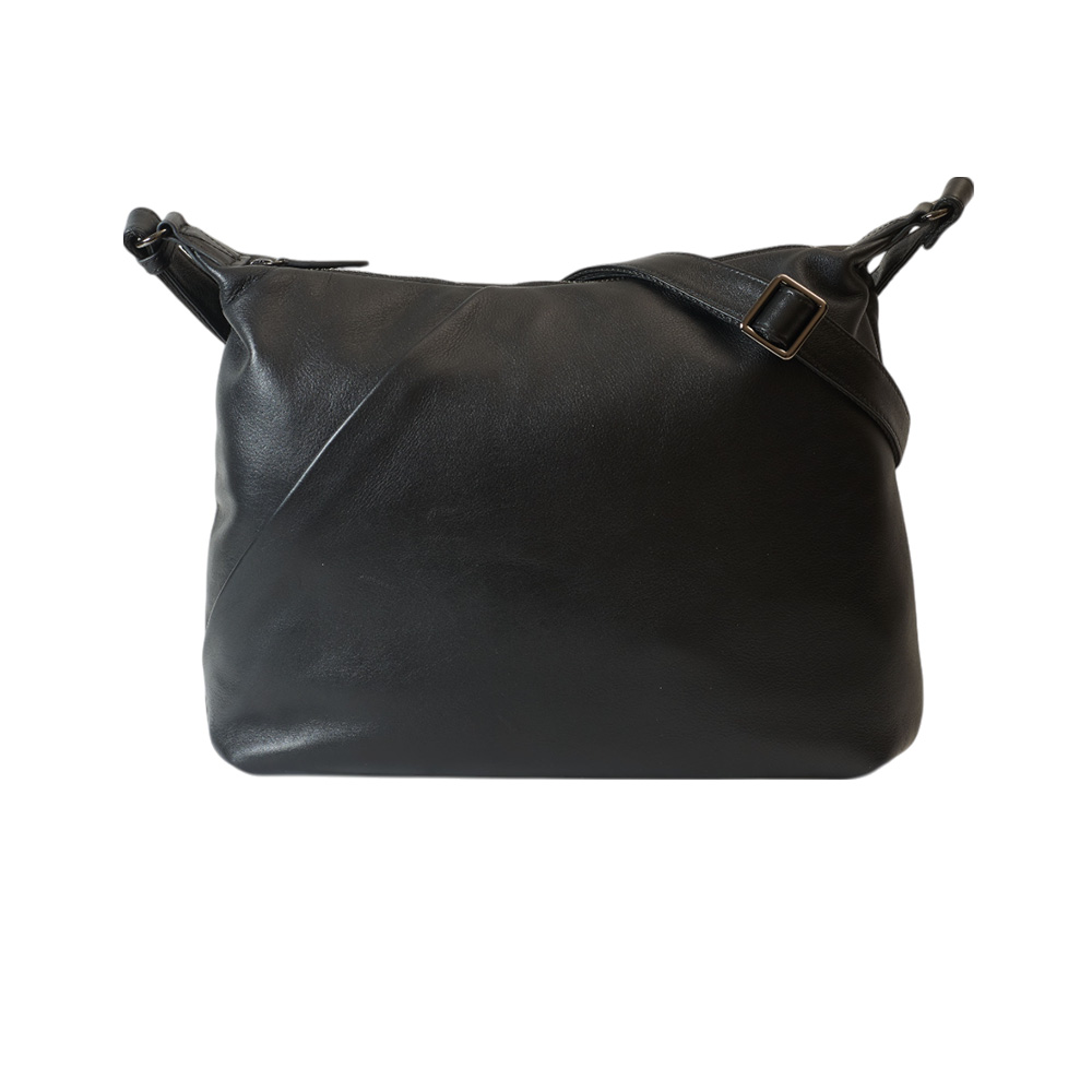 【未使用品】JOYA レザー ショルダーバッグ ブラック JOYA（ジョヤ） ショルダーバッグ メンズ メンズショルダー 斜めがけ