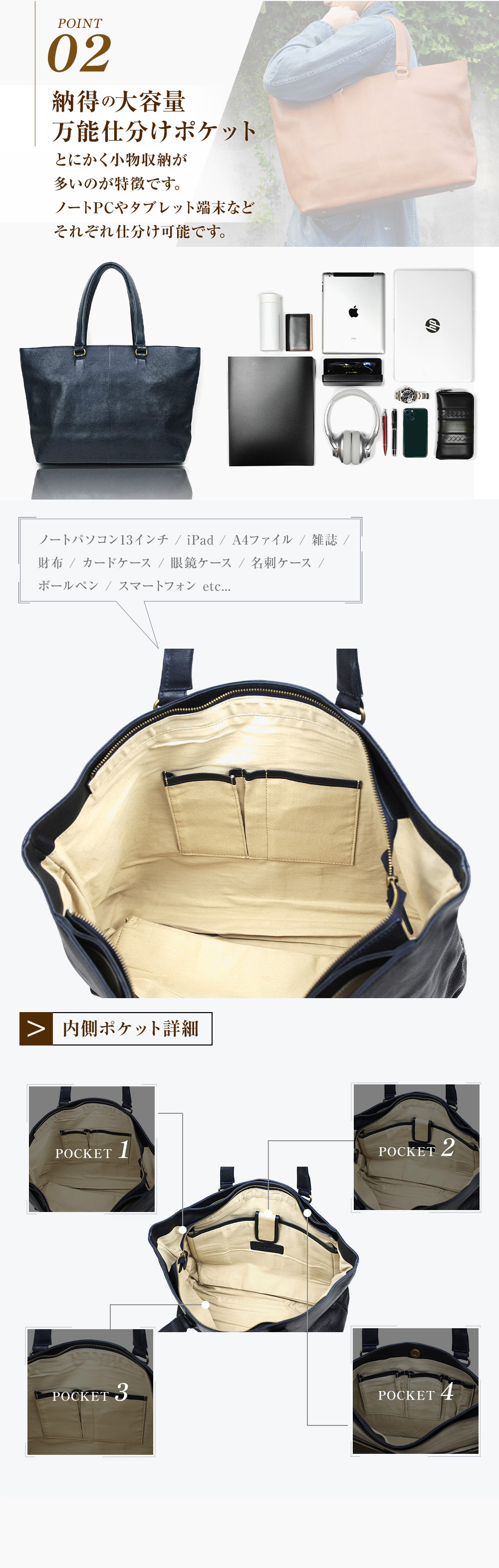 【ほぼ新品未使用】JOYA ダグ付き ビジネスバック　A4収納　トートバッグ JOYA トートバッグ メンズ ブランド 大きめ a4 おしゃれ