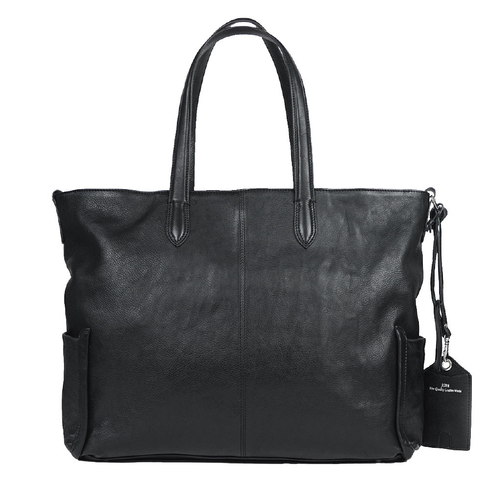 美品【JOYA】トートバッグ 本革 レザー A4・B4収納可 ビジネス 大容量 JOYA トートバッグ メンズ レディース ブランド 大きめ