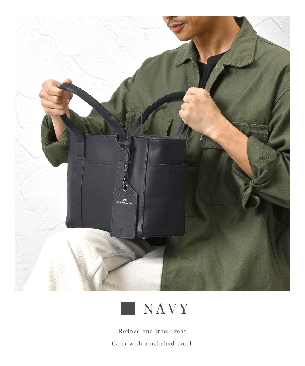 JOYA（ジョヤ） トートバッグ ファスナー付き 小さめ メンズ ビジネス