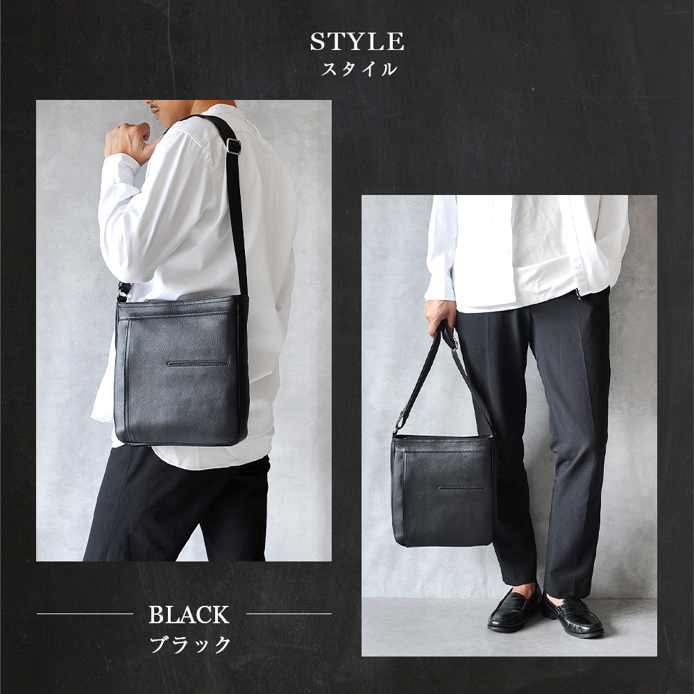 JOYA（ジョヤ） ショルダーバッグ メンズ 革 本革 軽い ブランド 軽量