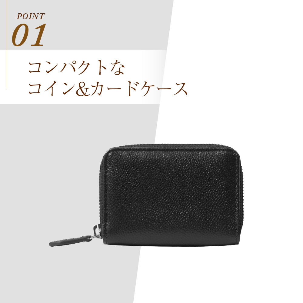 小銭入れ 本革 コインケース 財布 スキミング...の詳細画像3