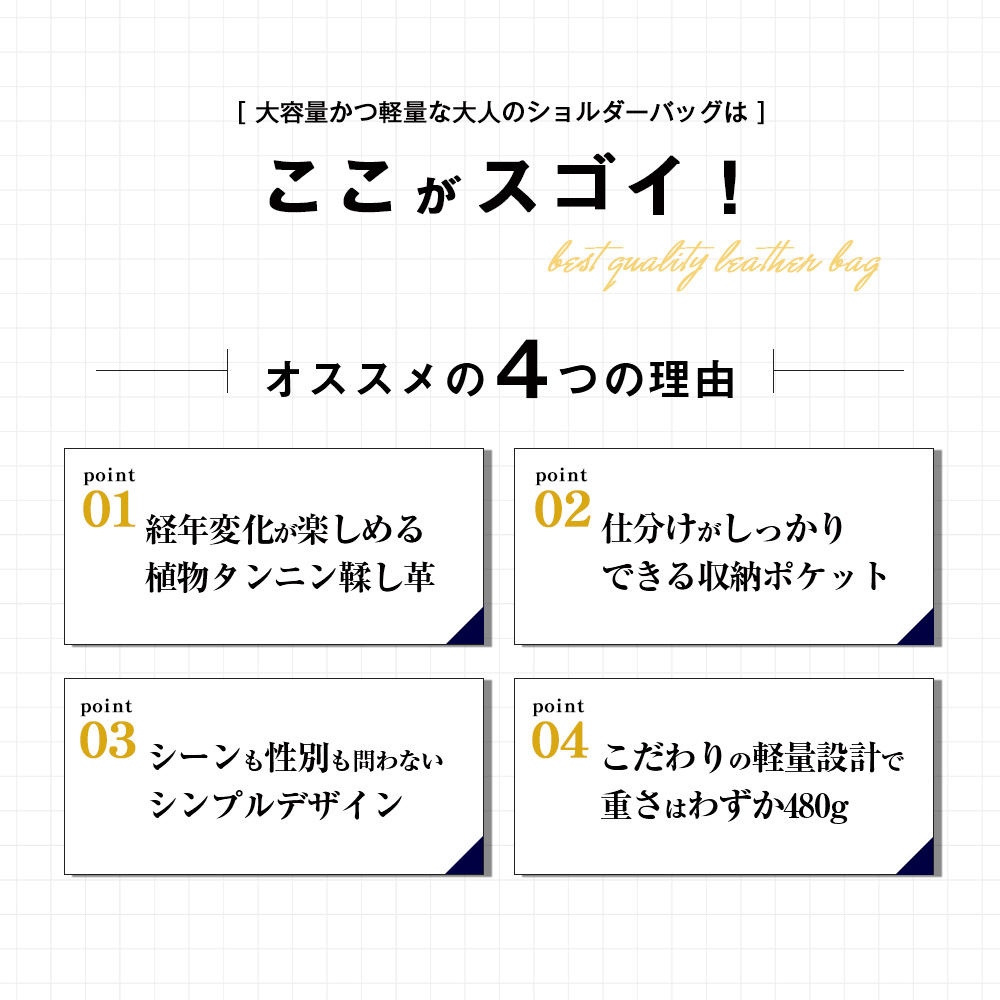 ショルダーバッグ メンズ 本革 縦型 斜めがけ かっこいい レザー 大人 上品 革 ブランド 軽量 コンパクト メンズ革バッグ 小さめ ショルダー joyaの画像